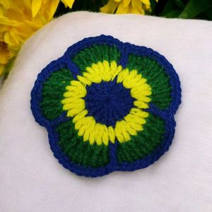 Crochet Flower Krishna Ji Bethak..