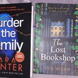 The Murder In Th Family+ Te Lost Book Shop