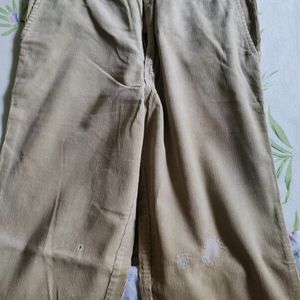 Men Corduroy Pant, 34" Waist, 43" Length,