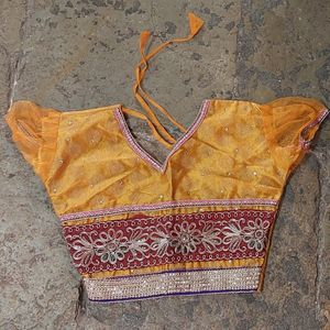 Net Ethnic Choli