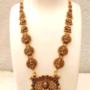 LakshmiDevi Necklace and Earrings