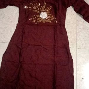 Beautiful Brown Kurta