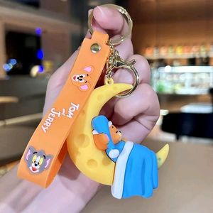 Sleeping Tom and Jerry 3D Keychain - 1 Piece