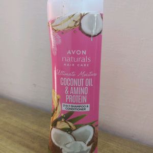 Avon Brand New Coconut Oil & Amino Protein Shampoo