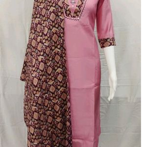 3 Piece Muslin Silk Suit New