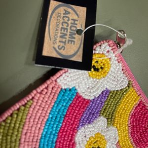 Hand Beaded Coin Purse