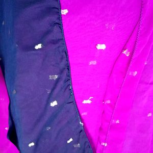 Purple Saree 🥻 💜