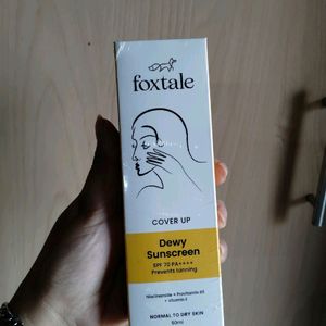 FOXTALE SPF 70 SUNSCREEN ❤️