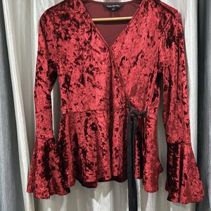 Velvet Top For Girls