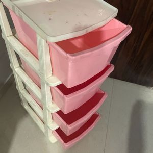 Plastic 4 Layer  Heavy drawer Set