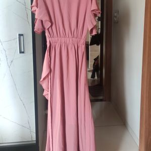 Maxi Dress...Pastel Peach