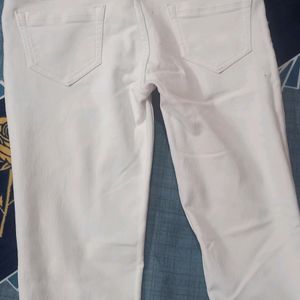 HIGH STAR WHITE FIT JEAN