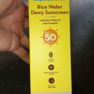 MamaEarth Rice Water Dewy Sunscreen