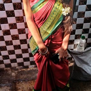 Saree With steached Blouse