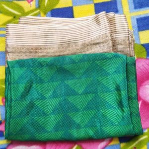 Green Saree with beautiful Border