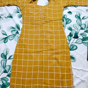 Yellow Kurti