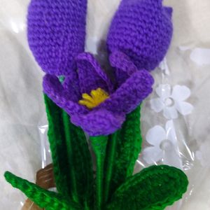 Crochet Tulip Bouquet