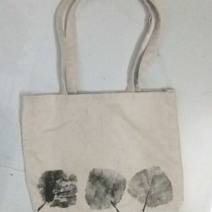 Aesthetic Leaf Tote Bag