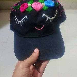 Pinterest Inspired Hand Embroidered Women Caps