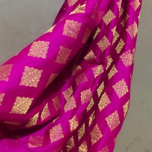 Cotton Banarsi Fabric For Cushion Cover