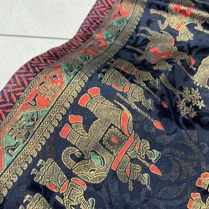 Rajasthani Print Silk Sarees