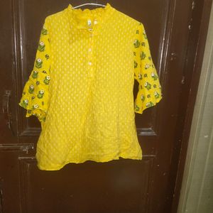 Women Pretty Office Kurta Summer