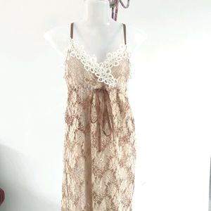 Vintage Coco Flower Lace Slip In