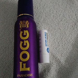 Combo Of Perfume And Lipbalm