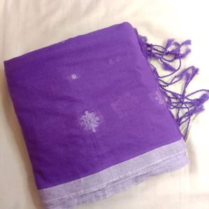 Handwoven Khadi Cotton Saree