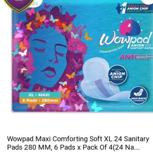 2 Wowpad Anion Sanitary Napkins