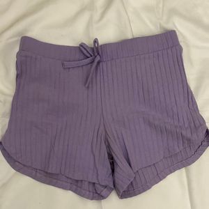 Lavender Colour Shorts