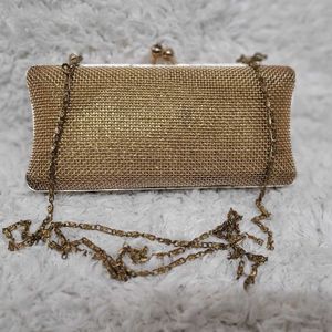 Gold Metal Bag