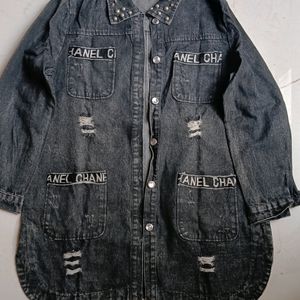 Party Wear Denim Jacket