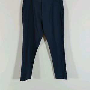 Navy Blue Plain Formal Pant (Women)