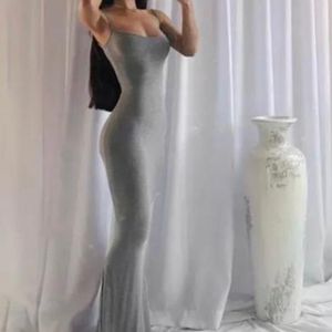 Grey Women Bodycon Dress Bought From New Me