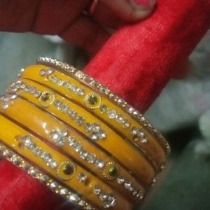 Yellow Stone Bangles