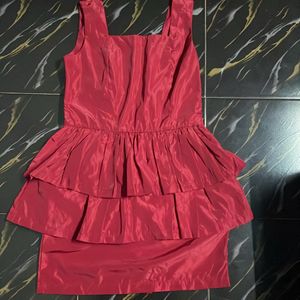 Red Party Wear Dress