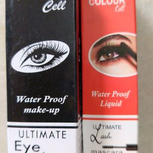 Waterproof Eye Mascara & Liner