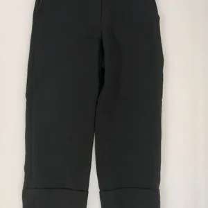 Dark Black Ankle Length Trousers