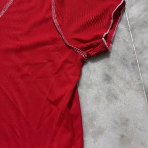 Red Crop Top For Women