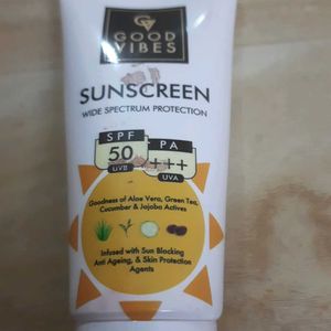 Good Vibes Sunscreen