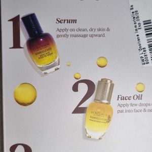 L'occitane Serum Oil & Face Cream