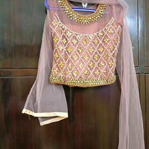 Crop Top Lehenga 🤎 price dropped to last priic