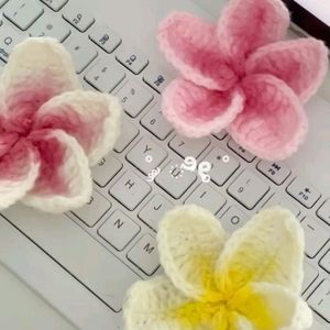 Flower Clip Crochet/Charm