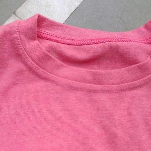 Full Sleeves Of Pink Tshirt