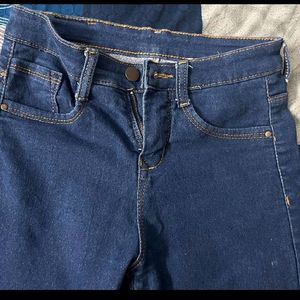 Blue Skinny Jeans For Women's