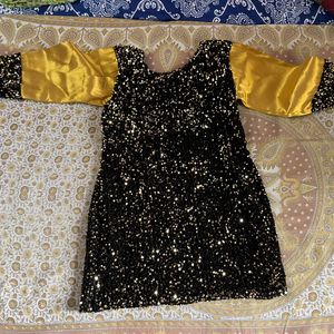 Party Dress Gold