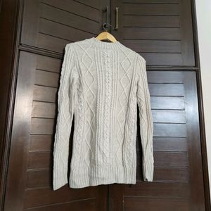 Banana Republic Women Cable Knit Boat Neck Sweater