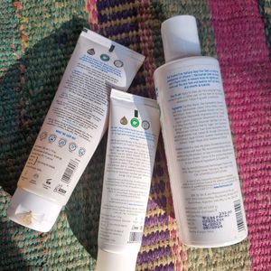 Facewash, Toner & Sunscreen