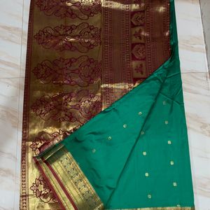 Green Saree